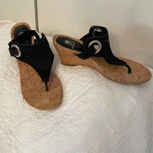 Wedge cork  heel sandals